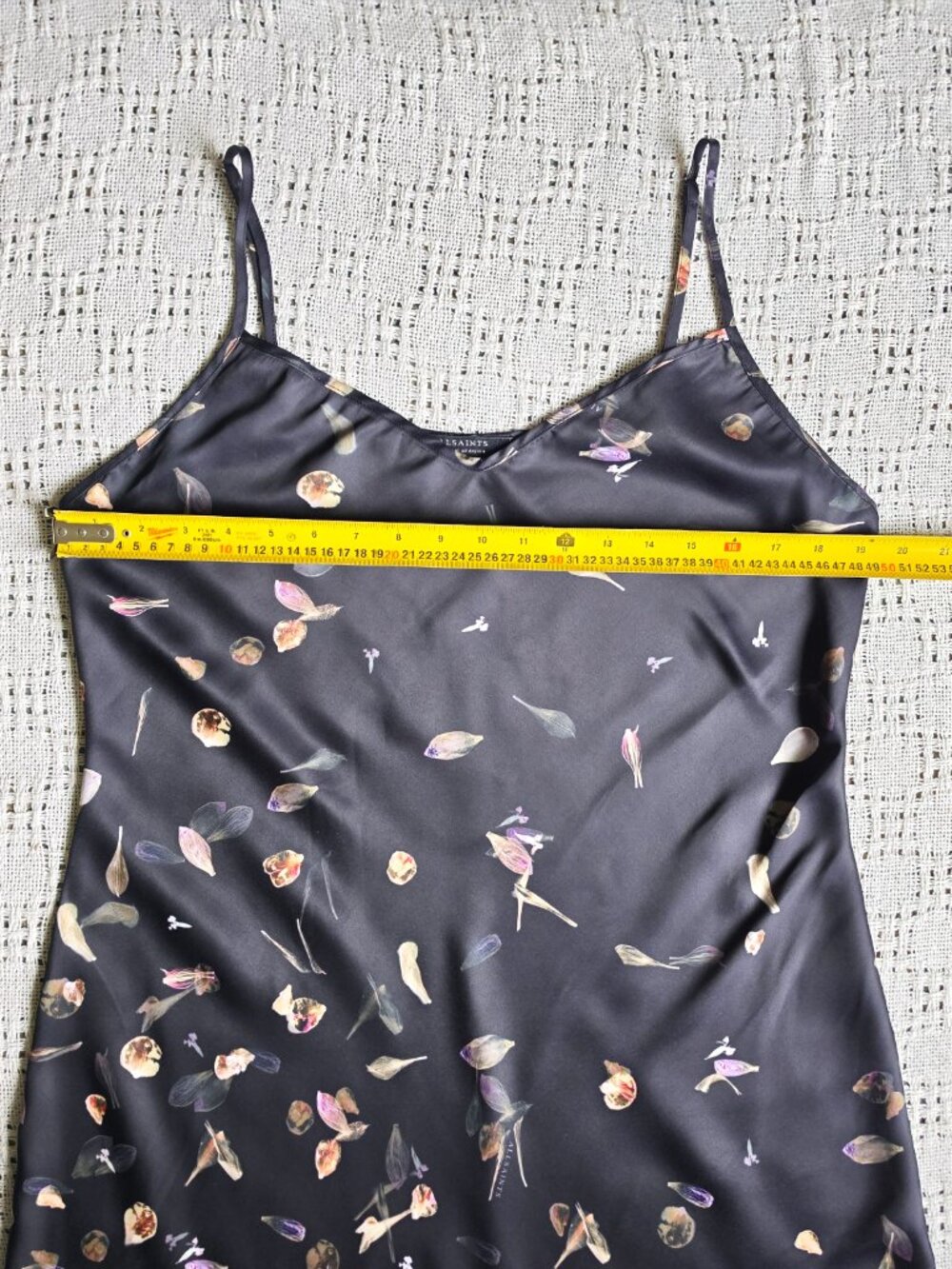 AllSaints Bryony Mutare Slip Dress Floral Adjustable Straps US 12, UK 16, EU 44 - Picture 6 of 10